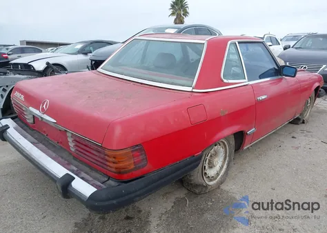 1984 Mercedes-Benz 380 Sl z USA, uszkodzony, nr VIN WDBBA45A8EA003937